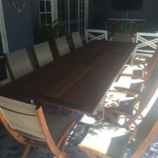 Teak furniture restoration in pasadena 5