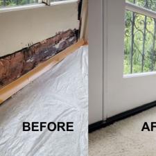 Termite damage dry rot repair 005