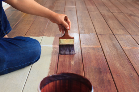 Wood staining repair